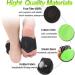 Ailaka Compression Arch Support Brace for Plantar Fasciitis & Flat Feet - 2 Pair Cushioned Sleeves for Pain Relief, Heel Spurs - 4 Count Black & Green - Buy Online on GoSupps.com