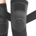 Focket XL Black Kneecap - Compression Knee Brace for Comfortable Pain Relief While Cycling - Buy Online on GoSupps.com