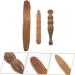 Villcase 3-Piece Manual Massage Tool Set | Hand Massager & Acupuncture Roller Device | Wooden Foot & Hand Massagers for Relaxation - Buy Online on GoSupps.com