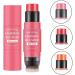 Cream Blush Stick - Waterproof Blush Makeup with Natural Cheek Blush for Lip Eye Makeup Stick Women Makeup Accessories 2# - Buy Online on GoSupps.com