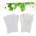 HAPINARY 1 Pair Gel Dry Cracked Heels Socks Cracked Foot Socks Open Toe Socks Thumb Bunion Corrector Five Finger Socks Silicone Socks Moisturising Foot Spa Socks White Moisturizing - Buy Online on GoSupps.com