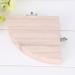 2 Pieces Wooden Fan Shape Bird Cage Perches - Platform Toy for Hamsters & Parrots - International Shipping Available - Buy Online on GoSupps.com