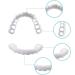Buy WTTFC 2 Pairs of Cosmetic Teeth - Provisional Dentures & Smile Veneers for a Perfect Smile | International Shipping Available - Buy Online on GoSupps.com