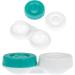 Sports Vision Contact Lens Case - Screw Cap Flat Design | 10 Pack - Ideal for Travel & Storage - Buy Online on GoSupps.com