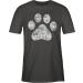 Shirtracer Men's T-Shirt - High Five Dog Paw Gift for Dog Owners - Dark Grey 4XL - Perfect for Pet Lovers - Buy Online on GoSupps.com