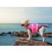 Mermaid Hot Pink Dog Life Jacket - Portable Vest for Small, Medium, Large Dogs - Buy Online on GoSupps.com