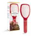 Paddle Hair Brush Glide Thru Detangling Detangler Brush for Natural Curly Straight Wet or Dry Hair HairBrush for Adults & Kids Hair (ROSE RED) P-Red