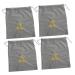 Gogogmee 4pcs Hair Dryer Storage Bag Travel Hair Dryer Hair Dryer Organizers Bag Suitcase Universal