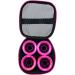 Bont Skates Quad Roller Skate Wheel Bag Holder - Black/Pink - Fits 8 Wheels - Buy Online on GoSupps.com