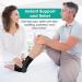 Modvel Ankle Brace Compression Socks for Men & Women - Support for Sprains Tendonitis & Arthritis - Ideal for Sports & Running - Black Small - Buy Online on GoSupps.com