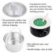 Waxing Kit for Hair Removal - Wax Warmer with 4 Hard Wax Beans, 10 Applicators Sticks, Bikini & Armpit Area, Full Body - Men/Women - Buy Online on GoSupps.com