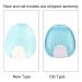 Orthodontic Retainer Case & Mouth Guard - Portable Waterproof Denture Box (Sky Blue) | Ship Internationally - Buy Online on GoSupps.com