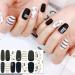 dijiusidy Nail Art Stickers Self-Adhesive Fingernail Decal with Strap Glue DIY Art Decor Full Cover Manicure Kits for Women Girls YMX223 - Buy Online on GoSupps.com