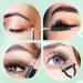 Eyebrow Brush Stainless Steel Eyelash Comb 2 in 1 Eyebrow Brush Stainless Steel Eyelash Separator Eyebrow Kit Eyebrow Brush Makeup Tool for Eyelashes Black 3 Pieces - Buy Online on GoSupps.com