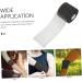 Healeved Sports Skin Membrane Black Tape - Self Adhesive Pre Wrap for Athletes | Elastic Sports Tape & Headbands | Convenient Wrap for Sporting Goods - Buy Online on GoSupps.com