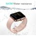 SKG Smart Watch for Women - 5ATM Swimming Waterproof Fitness Tracker with Health Monitor - V7 Pink - Buy Online on GoSupps.com