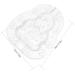 SUPVOX 6 Pcs Vegetable Strawberry Fruit Growth Growth Clear Watermelon Pumpkin Transparentx2pcs 9x8cmx2pcs - Buy Online on GoSupps.com