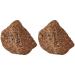 sera Rock Red Lava S/M 8-15 cm - Dark red lava stone with porous surface (pack of 2) S/M (pack of 2)