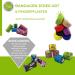 Lisacare Self-Adhering Fixing Bandage - 2 Rolls 5cm Wide | Elastic Waterproof Medical Device with Color & Motif Options | International Shipping Available - Buy Online on GoSupps.com