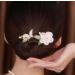 Ins Style Crystal Hair Bun Maker for Elegant French Twist Hairstyle - Double Butterflies Hair Accessories - Buy Online on GoSupps.com