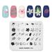 KADS Nail Art Stamping plate Nail Template Nail Art Design Tool Nail DIY Design Image Plate (SU003)