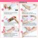 Roll-On Wax Warmer Kit for Hair Removal - Painless Waxing for Eyebrow, Face, Body - Includes Rose & Pink Cartridges - Home Waxing Kit - Buy Online on GoSupps.com