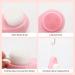 3PCS Facial Cleansing Brushes - 2 in 1 Silicone Scrubber & Soft Bristle Brush Set for Deep Skin Cleansing - Black, Pink, Green - Buy Online on GoSupps.com