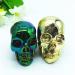 Natural Stones Choice of Gifts 2 Pieces of Natural Halo Crystal Skull Titanium Quartz Skull Gemstones Vibration Stone Natural Stones JZIGTDEM