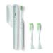 Philips Sonicare One Toothbrush Electric Battery Powered Toothbrush with Sleek Travel Case and 2pk Brush Heads - Mint Blue HY100/01 Mint Blue 1 Count (Pack of 1)