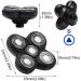 Universal 5 Head Shaving Replacement Blades - Fast Double Ring Hair Cutter for Electric Shavers (Black) - Not for Remington & Skull Razors - Buy Online on GoSupps.com