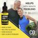 Organic Hemp Oil 9,000,000mg - Natural Drops with Vitamins B, C, E, Omega 3, 6, 9 - Buy Online on GoSupps.com