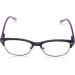 Foster Grant Women's Cleo Round Reading Glasses - Purple/Transparent 1.75x - Stylish & Comfortable - Buy Online on GoSupps.com