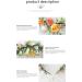 Floral Crown Headband Flower Hair Garland Headband Bridal Flower Hair Wreath Headpiece with Ribbon for Wedding Party Halloween Costume - Buy Online on GoSupps.com