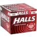 Halls Cherry Menthol Action Sugar Free Cough Sweets 32g (Pack of 5 Bars) Soothing Sore Throat Relief - Buy Online on GoSupps.com