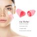 V Shaped Silicone Face Ice Mold - DIY Calming Eye Treatment & Puffiness Remover (Pink) | International Shipping Available - Buy Online on GoSupps.com