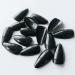 240pc Short Almond Black Press on Nails - Full Cover Fake Nail Tips for Women, Girls, Kids - French Stiletto Manicure with Adhesive Tabs | LoveOurHome - Buy Online on GoSupps.com