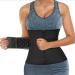 HKDYWTNB Back Brace Lumbar Support Waist Trainer Belt Tummy Control Waist Cincher Trimmer Sauna Sweat Slimming Waist Belt Medium Black - Buy Online on GoSupps.com