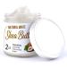 Raw African Shea Butter Travel Size 2 oz Pure Unrefined Shea Butter for Skin Hair & Face Traditional Plant-Based Body Cream for Dry Rough Areas - White White Shea Butter