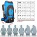 Evotopf Waterproof Backpack Rain Cover 15L-25L - Anti Slip Buckle Strap, Sliver Coating, Camping, Hiking, Traveling, Hunting, Biking - Black - Buy Online on GoSupps.com