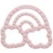 Itzy Ritzy Chew Crew Silicone Teether - Rainbow | 3+ Months | Safe & Fun for Babies - Buy Online on GoSupps.com