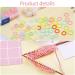 LUNARM 380 Colorful Knitting Stitch Markers Rings Set with Storage Box - 3 Sizes, 3 Colors | Sewing DIY Handcrafts - Buy Online on GoSupps.com
