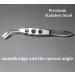 Meibomian Gland Expressor Professional Forceps - Premium Stainless Steel Eyelid Massage Tweezers for Dry Eyes - Buy Online on GoSupps.com