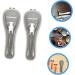 Angoily 2-Pack Razor Storage Box - Travel Razor Case with Rust Protection & Nail Clipper Organizer - Buy Online on GoSupps.com