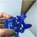 Crystal Rough Natural Crystal Rough Stone Crafts Crystal Cluster Specimen Blue Angel Aura Flower Natural Electroplating Gemstone Quartz Cluster (Size : 100-150g) - Buy Online on GoSupps.com