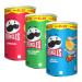 Snack Variety Bundle Consisting of Pringles Original Crisps Tub 70g Sour Cream & Onion Tub 70g Pringles Salt & Vinegar Tub 70g (3 Pack)