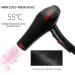 Pro Salon Grade Fast Drying Hair Dryer Ionic and Infrared Heat hairdryer 2000W Long Cord & Hang up Loop 2.8m 2 Heat Settings 3 Speed settingsConcentrator Nozzle Black Small Gift - Buy Online on GoSupps.com