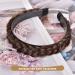 MODSIGHT Braided Headband for Women - Non-Slip Synthetic Hair Twist Braid Band (Brown) - Hairpiece for Girls - Buy Online on GoSupps.com
