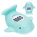 Baby Bath Tub Thermometer - Floating Bathing Toy with Room Temperature Display - Fun Whale Design - Ideal Gift for Newborns and Mothers - Buy Online on GoSupps.com
