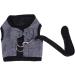 2-St Rabbit Line Lead Vest for Chinchillas - Breathable Costume Dress with Breast Tape - Muscle Shirt Straps 2-Pack Gray Size 3x2 - Ideal Guinea Pig Belt for Comfortable International Shipping - Buy Online on GoSupps.com