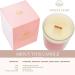 Buy ANGEL'S LIGHT Michael Luxury Scented Candle - 100% Natural Soy Wax Cedarwood Melissa & Tangerine Handmade with Wooden Wick - Elegant Design for Energy of Protection - International Shipping Available - Buy Online on GoSupps.com